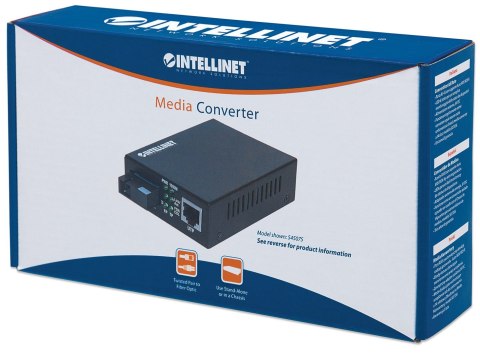 INTELLINET MEDIA KONWERTER 10/100BASE-TX RJ45 - 10