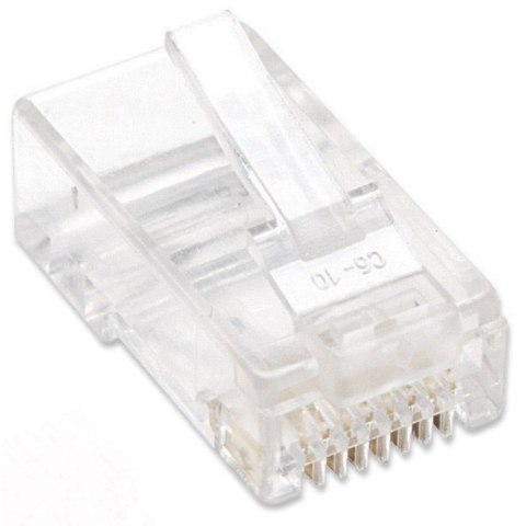 Techly IWP-JAR-C5RTY wtyczka RJ45 Przezroczysty