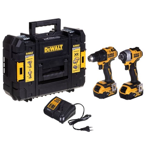 DEWALT.ZESTAW COMBO 18V DCK2061P2T (DCD708+DCF809) 2x5,0Ah TSTAK