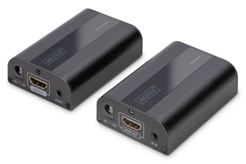 DIGITUS PRZEDŁUŻACZ (EXTENDER) HDMI 30M/60M PO SKRĘTCE CAT.6 4K2K 30HZ/60HZ UHD HDCP 2.2 IR AUDIO (ZESTAW) DS-55204