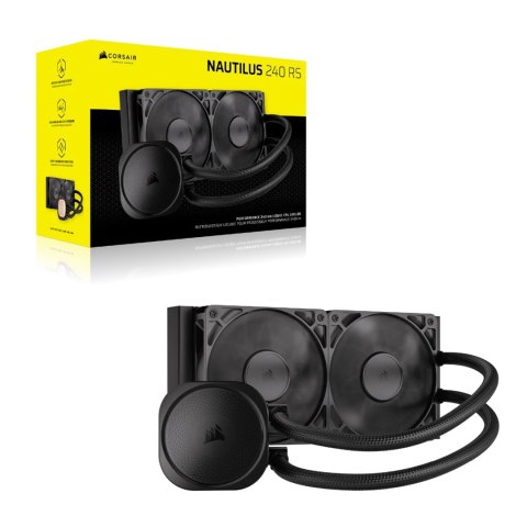 CORSAIR NAUTILUS 240, 240mm Radiator, Liquid CPU Cooler