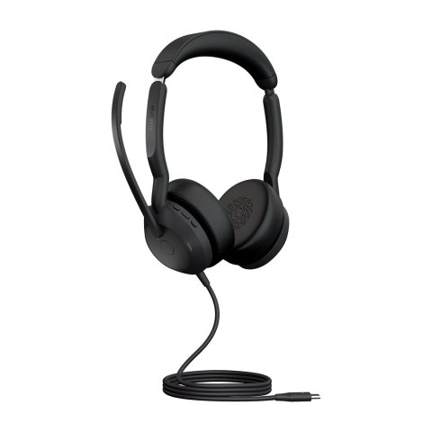 Jabra 25089-989-899 słuchawki/zestaw słuchawkowy Przewodowa Opaska na głowę Biuro/centrum telefoniczne USB Type-C Czarny