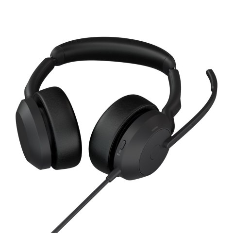 Jabra 25089-989-899 słuchawki/zestaw słuchawkowy Przewodowa Opaska na głowę Biuro/centrum telefoniczne USB Type-C Czarny