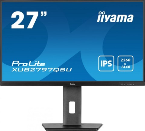 Monitor IIYAMA XUB2797QSU-B1 (27" /IPS /100Hz /2560 x 1440 /Czarny)