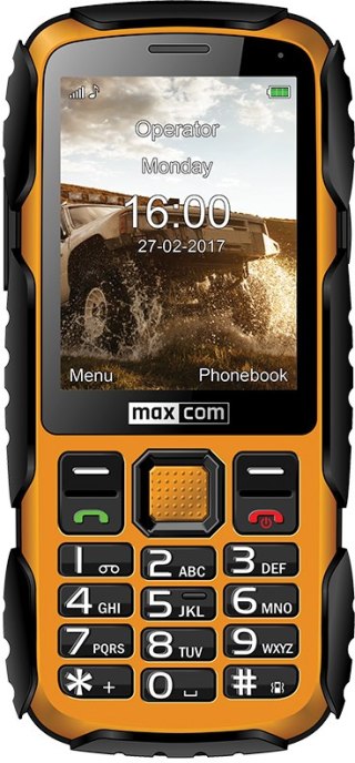 Telefon MAXCOM Strong MM920 Zółty