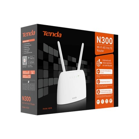 Router Wi-Fi 3G 4G VoLTE N300 Tenda 4G06