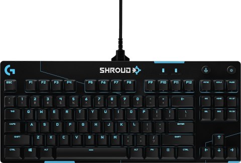 Klawiatura Logitech G PRO X Shroud czarna