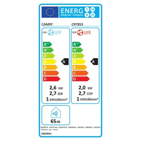 Klimatyzator 9000BTU z WI-FI i ogrzewaniem