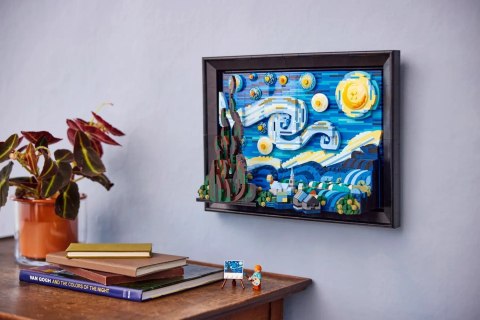 LEGO Ideas 21333 „Gwiaździsta noc" Vincenta van Gogha