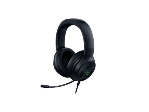 Razer Kraken V3 Zestaw słuchawkowy Przewodowa Opaska na głowę Gaming USB Typu-A Czarny