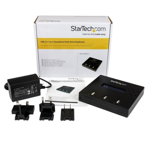 StarTech.com USBDUP12 duplikator Duplikator dysky flash USB 2 kopii Niebieski