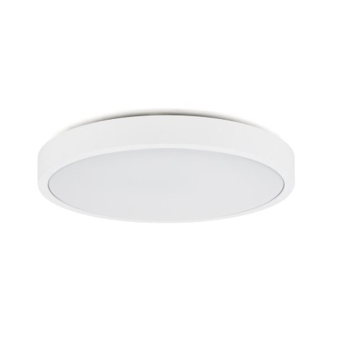 Plafon V-TAC 30W LED Okrągły IP44 42cm Biały VT-8630W-RD SKU 7621 3000K 3000lm