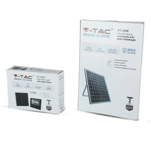 Projektor V-TAC SKU94006 VT-25W 6000K 12W 550lm