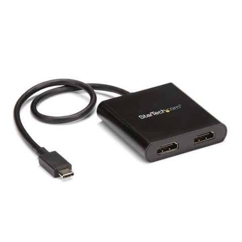 StarTech.com MSTCDP122HD zewnętrzna karta graficzna usb 3840 x 2160 px Czarny