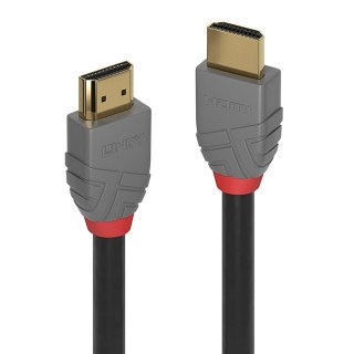 Kabel HDMI 2.0 LINDY High Speed M/M 0,3m czarny/anthra