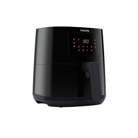 Philips | Frytkownica powietrzna | HD9252/90 Podstawowy | Moc 1400 W | Pojemność 4,1 L | Technologia Rapid Air | Czarny