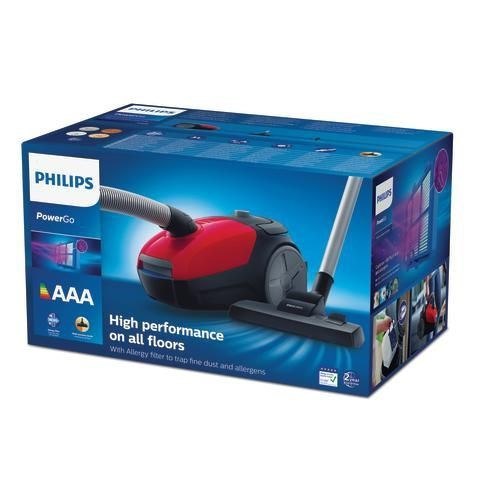 Philips | Odkurzacz | FC8243/09 | W workach | Moc 900 W | Pojemność na kurz 3 L | Czerwony/