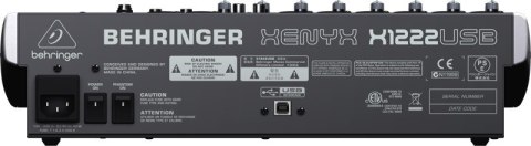 Behringer X1222USB mikser audio 4 kan.