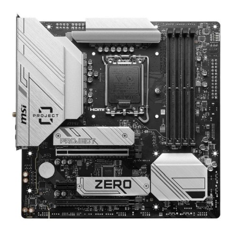 MSI B760M PROJECT ZERO (B760,S1700,mATX,DDR5)