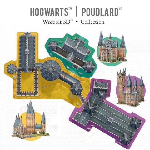 Wrebbit Puzzle 3D 420 el Hogwarts Clock Tower