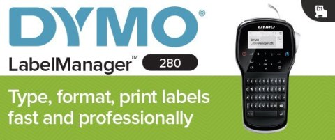 LABELMANAGER 280 IN CASE/QWERTZ F/ 6MM/9MM/12MM TAPES