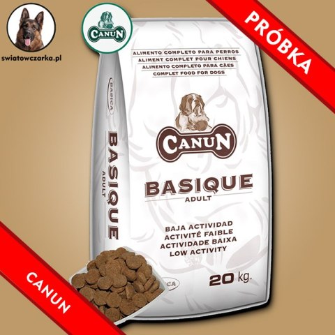 PRÓBKA Canun Basique dla psów seniorów 150g