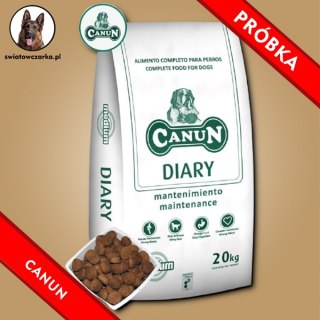 PRÓBKA Canun Diary dla psów z nadwagą i dojrzałych 150g