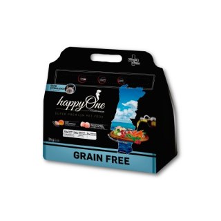 PRÓBKA HappyOne Grain-Free Mediterraneum dla kotów sterylizowanych Super Premium - Próbka 150g