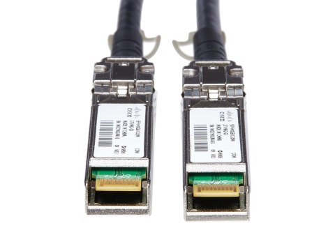 Cisco 10GBASE-CU SFP+ Cable 5 Meter kabel InfiniBand / światłowodowy 5 m SFP+ Czarny