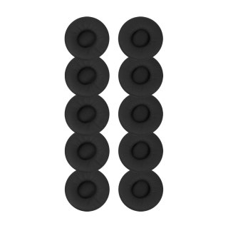 LEATHERETTE EAR CUSHIONS L/10 UNITS PACK