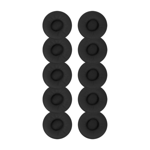 LEATHERETTE EAR CUSHIONS L/10 UNITS PACK