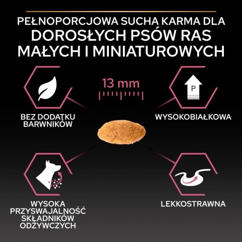 PURINA PRO PLAN SMALL & MINI ADULT Łosoś 700g