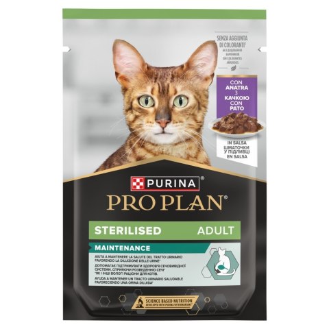 PURINA PRO PLAN STERILISED Kaczka 85g