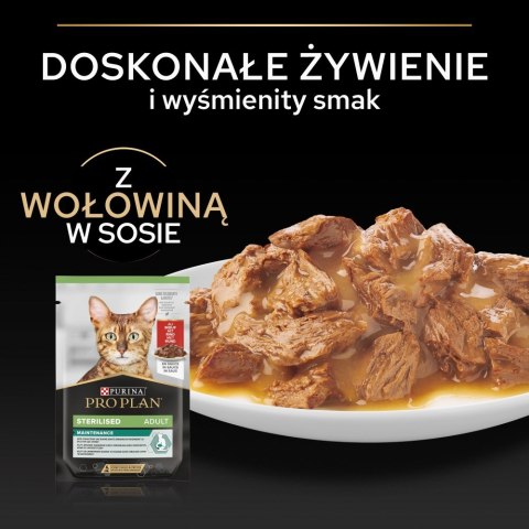 PURINA PRO PLAN STERILISED Wołowina 85g