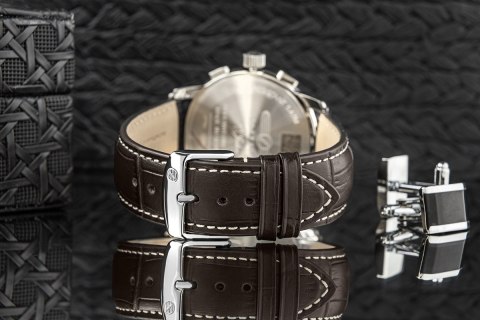 Zegarek Męski Zeppelin 100 Yahre Chronograph 8670-1 + BOX