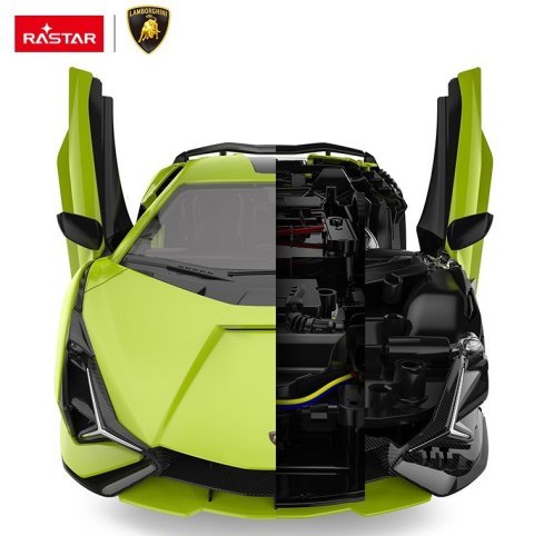 Samochód zdalnie sterowany Rastar 97400 Lamborghini Sian 1:18 zestaw do złożenia