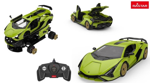 Samochód zdalnie sterowany Rastar 97400 Lamborghini Sian 1:18 zestaw do złożenia