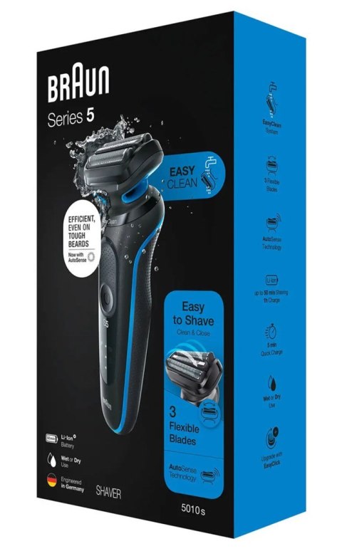 Braun Series 5 4210201432197 Golarka, Niebieski