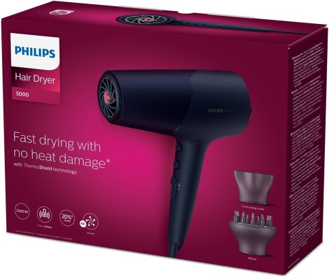 Philips 5000 series Seria 5000 BHD510/00 Suszarka do włosów z technologią ThermoShield