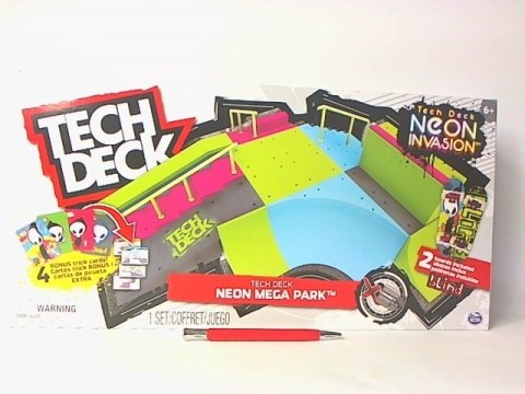 Tech Deck Rampa X-Connect Neon Mega Park 6063752 Spin Master