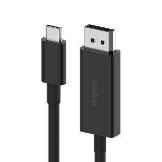 Kabel Belkin Connect USB-C to DisplayPort 1.4 Cable 2m Black