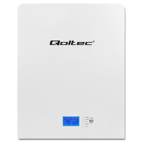 QOLTEC MAGAZYN ENERGII LIFEPO4 | 5.12KWH | 51.2V | 100AH | BMS | LCD