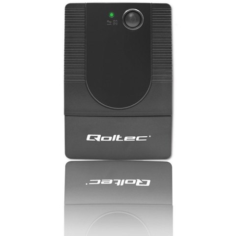 Qoltec 53773 zasilacz UPS Technologia line-interactive 0,85 kVA 480 W 1 x gniazdo sieciowe