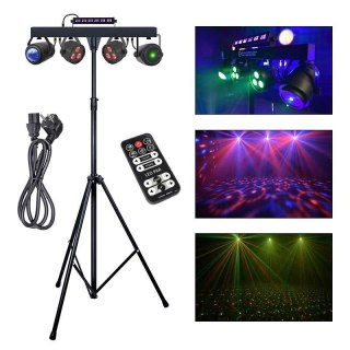 LIGHT4ME BELKA LED PAR FLOWER BALL LASER UV STROBE