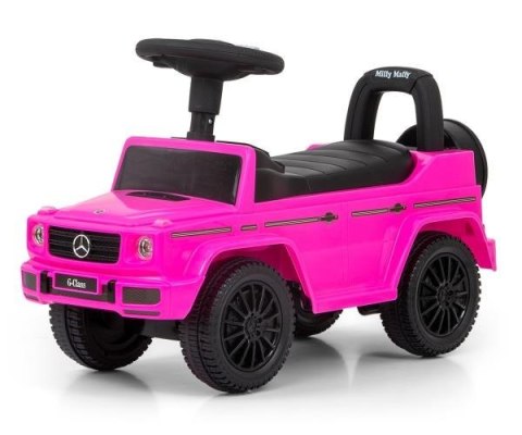 Pojazd jeździk Mercedes G350d różowy Pink S Milly Mally