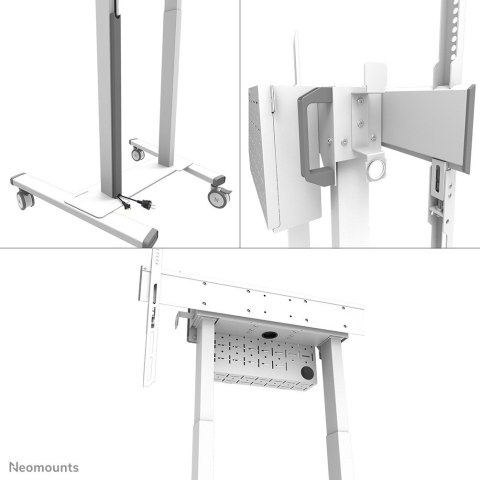 Neomounts FL55-875WH1 uchwyt do tablic informacyjnych 2,54 m (100") Biały