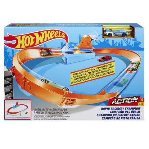 Hot Wheels Rywalizacja Mistrzów Rapid Raceway Champion GJM75 GBF81 MATTEL