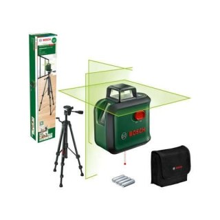 BOSCH LASER ADVANCED LEVEL 360 UNI ZIELONY +TT150