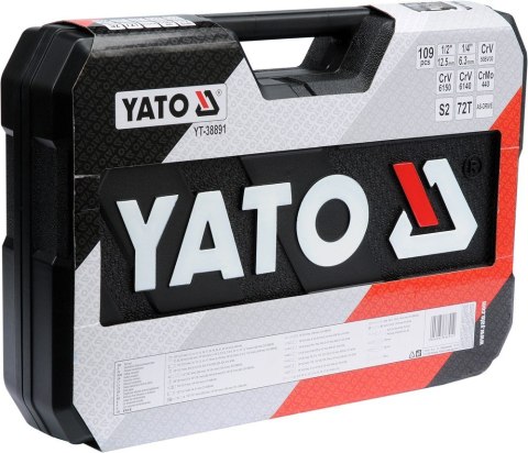 Yato YT-38891 zestaw kluczy i narzędzi- 109 sztuk