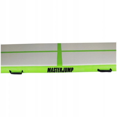 AirTrack Dmuchana Mata Gimnastyczna MASTER 400 x 100 x 10 cm Grey-Green